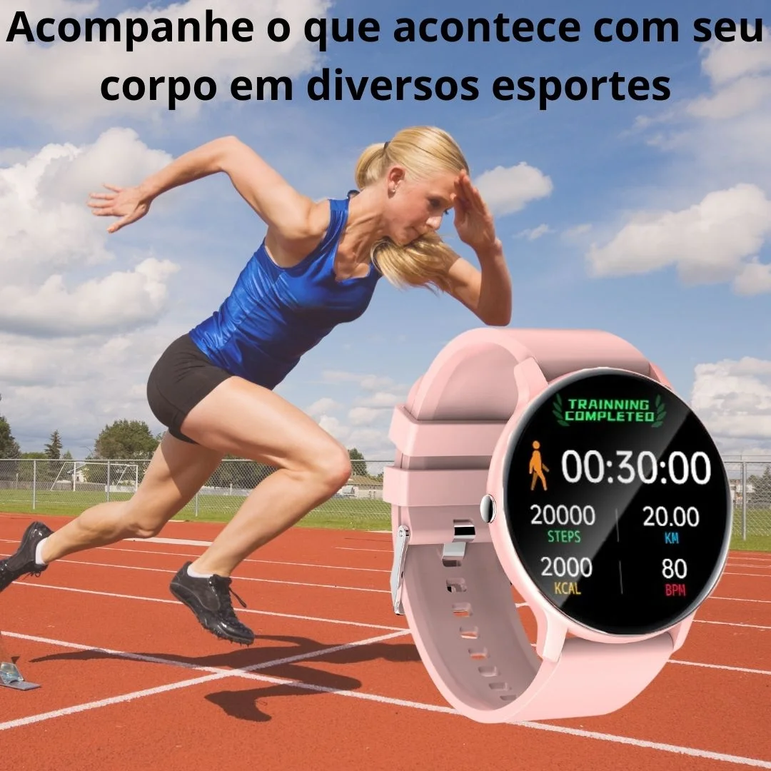 Smartwatch de Luxo Original – Modern Iron – Santo Stilo