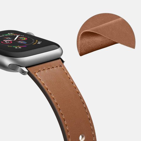 pulseira para smartwatch, pulseira de couro para smartwatch, pulseira de couro para apple watch, smartwatch, apple watch