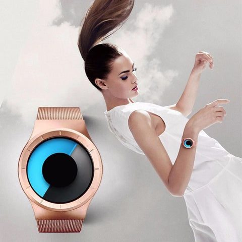 Relógio Unissex, moderno, tecnologia, aurora boreal, estilo, beleza, sofisticação, relógio esportivo