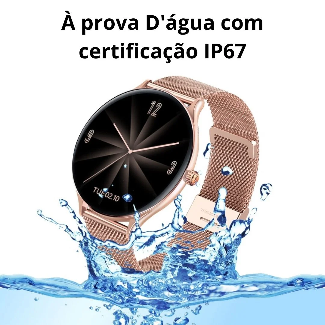 Smartwatch de Luxo Original – Modern Iron – Santo Stilo