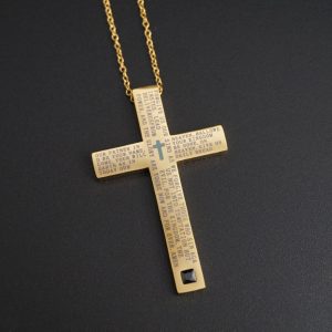 crucifixo dourado