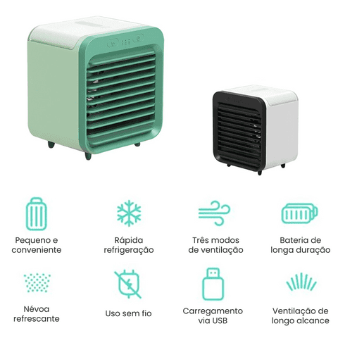 Benefícios do mini ar condicionado