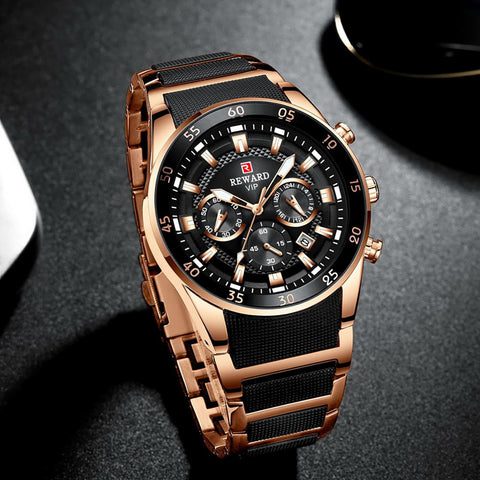 Relógio Masculino Premium Black – Commander – Novidades - Relógios Masculinos – Masculino – SANTO STILO