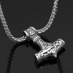 Amuleto Nórdico em Aço Inoxidável - Donar God - Acessórios Importados - Amuleto- Antialérgico - SANTO STILO