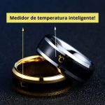 Anel Medidor de Temperatura - Thermo Ring - Anéis Femininos - Anéis Masculinos- Novidades - SANTO STILO
