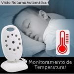 Babá Eletrônica Multifuncional Sem Fio - Protect Baby - Especiais - Novidades- Produtos Unissex - SANTO STILO