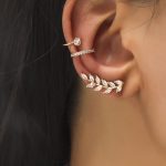 Conjunto Ear Cuff 3 em 1 - Diamond Beauty - Brincos - Conjuntos Femininos- Feminino - SANTO STILO