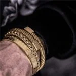 Antialérgico, aço inoxidável, design moderno, atitude, poder, sofisticado, elegância, bracelete masculino, bracelete prata, pulseira viking, pingente masculino, pingente 3D, pulseiras masculinas, conjunto masculino, anel masculino