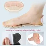 Kit Palmilhas Ortopédicas para Calçados Folgados - Feeling Comfort - Beleza Feminina - Cuidado Pessoal- Novidades - SANTO STILO
