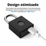 Mini Cadeado Biométrico - Smart Lock ® - Acessórios Importados - Casa- Novidades - SANTO STILO