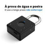 Mini Cadeado Biométrico - Smart Lock ® - Acessórios Importados - Casa- Novidades - SANTO STILO