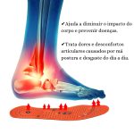 Palmilha Ortopédica Magnética - Health° - Cuidado Pessoal - Novidades- Produtos Unissex - SANTO STILO