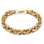 Pulseira de Luxo Império - Banhado a ouro 18k - Masculino - Novidades- Pulseiras Masculinas - SANTO STILO