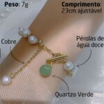 pulseira de pérolas