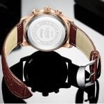 Relógio de Couro Masculino - Luxury of Power - Estilo Elegante - Homem Moderno- Novidades - SANTO STILO