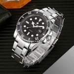Relógio de Luxo Blindado - Submarine Silver - Masculino - Novidades- Premium - SANTO STILO