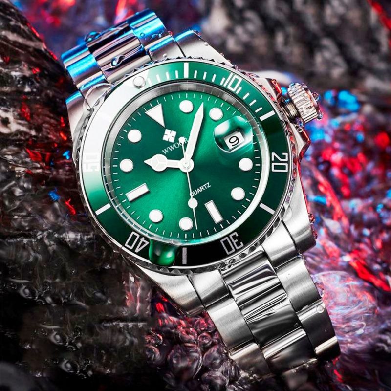Relógio de Luxo Blindado - Submarine Silver - Masculino - Novidades- Premium - SANTO STILO