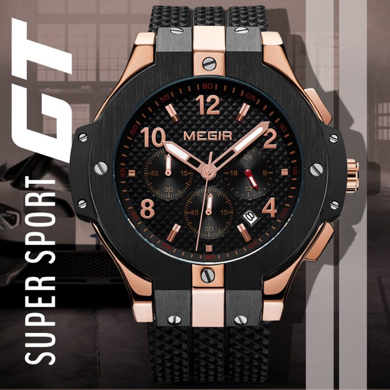 Relógio Masculino - Super Sport GT - Acessório original - Masculino- Novidades - SANTO STILO