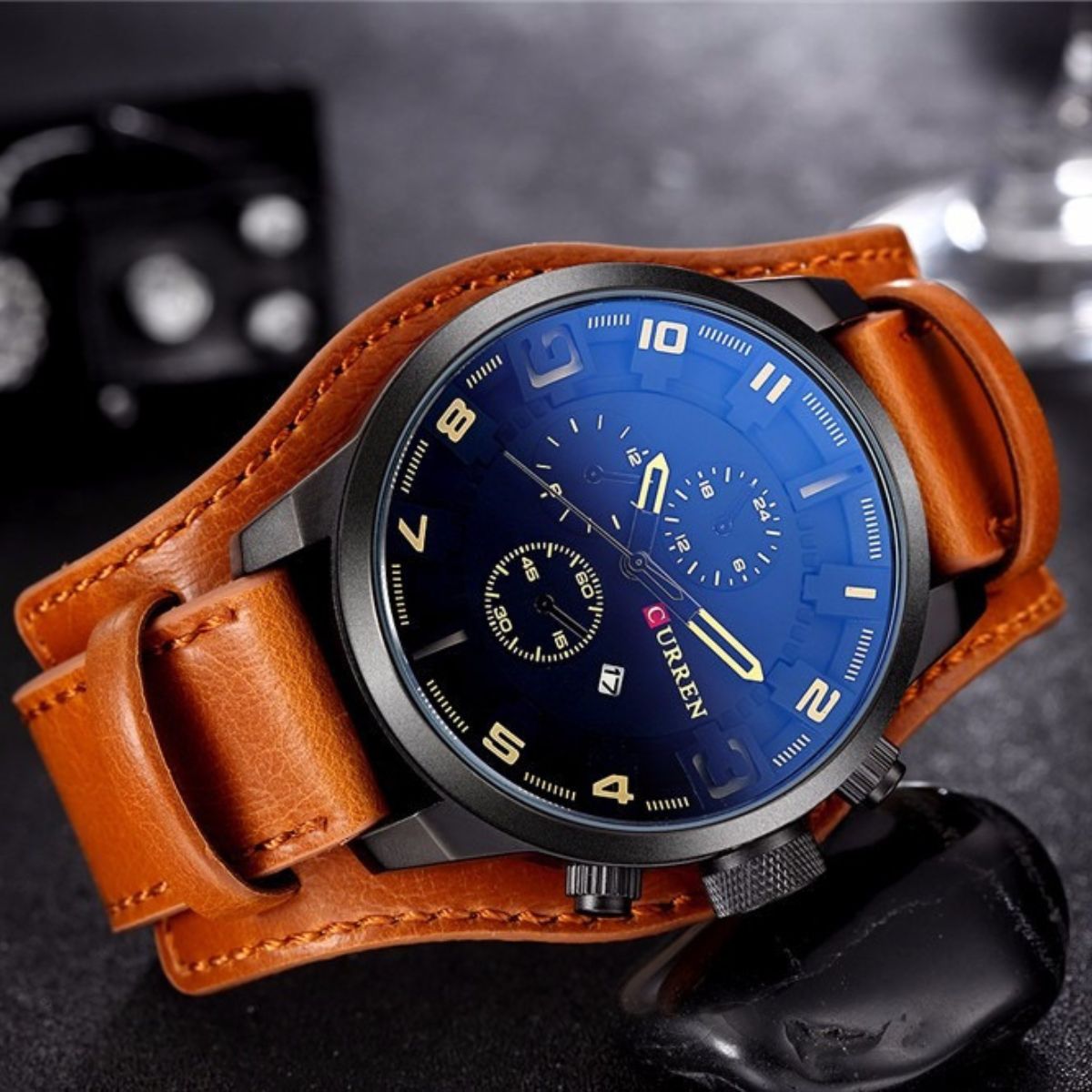 Relógio Masculino Premium de Luxo – Master Elite – Santo Stilo