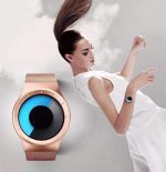 Relógio Unissex, moderno, tecnologia, aurora boreal, estilo, beleza, sofisticação, relógio esportivo