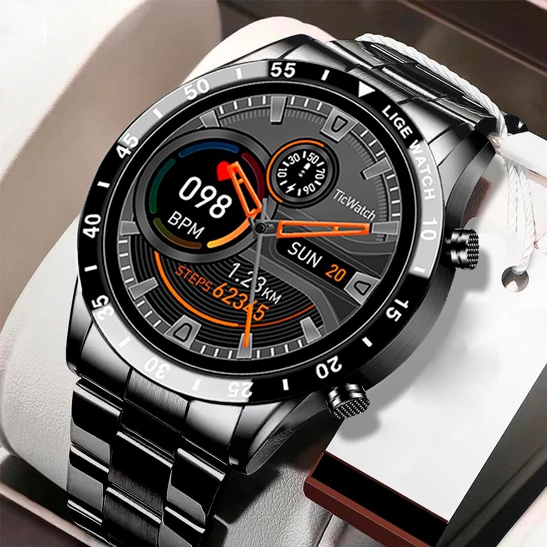 Relógio Smartwatch W26 Rose 44mm Original Touch - Conecta no