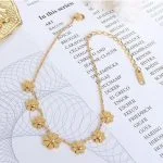 Tornozeleira em Aço Inoxidável - FlowerShine - Feminino - Novidades- Pingente de Flor - SANTO STILO