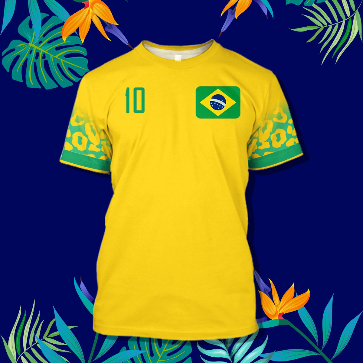 Camiseta Seleção Brasileira Preta - Loja M&M Importados