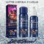 glitter corporal, glitter capilar, glitter para o corpo, glitter para o cabelo, glitter em spray, produtos para o cabelo, produtos para o corpo, produtos para a pele