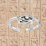 Amuleto, beleza feminina, anel, olho de horus