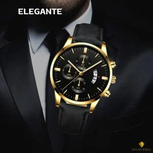 conjunto masculino, relógio masculino, moda masculina, pulseira, relógio preto, Relógio, Relógio, Relógio de pulso, Analógico, Digital, Cronógrafo, Automático, Quartzo, Mostrador, Correia, Pulseira, Couro, Aço inoxidável, Resistente à água, Relógio formal, Relógio esportivo, Luxo, Moda, Minimalista, Vintage, Aviador, Piloto, Marrom couro, couro preto, 