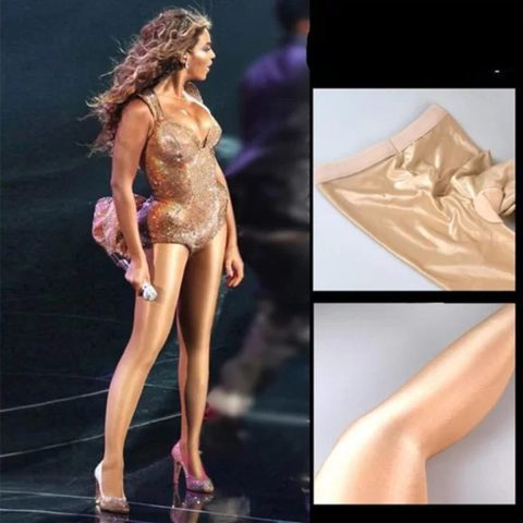 meia calça de alta compressão, Beyonce, meia calça feminina, perna tonificada, Marília Mendonça Usa, Wolford, Wolford Neon, 70D