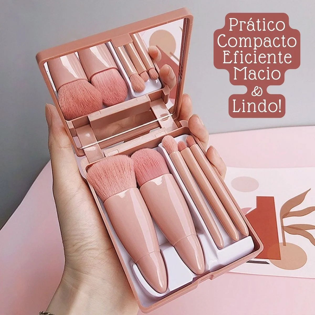 kit de pincéis, pincel de maquiagem, kit de pincel travel size, pincel de blush, pincel de pó, pincel de base, pincel de esfumar, pincel de sombra, pincel para lábios, make, maquiagem