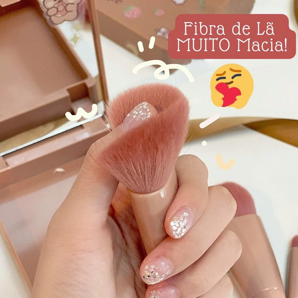 kit de pincéis, pincel de maquiagem, kit de pincel travel size, pincel de blush, pincel de pó, pincel de base, pincel de esfumar, pincel de sombra, pincel para lábios, make, maquiagem