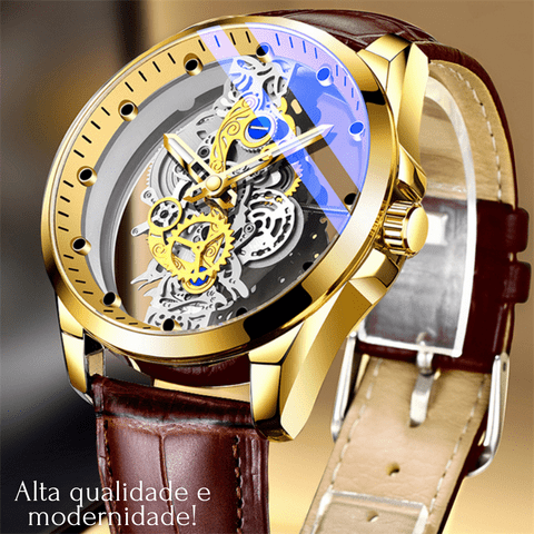 relógio masculino, relógios de luxo, relógio moderno, relógios sofisticados, relógios para homem, relógios de couro, relógios exclusivos, acessórios da moda, acessórios de luxo, acessórios masculinos