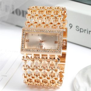 Pure Glam - relógio feminino - zirconias - aço inoxidável - peça-chave - acessório - luxo - glamour - requinte - qualidade -dourado - prateado - rose gold - brilho