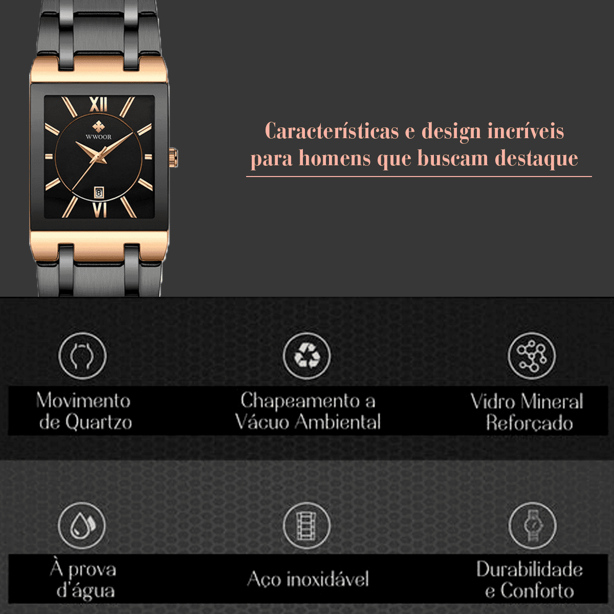 Relógios Masculinos Incríveis Disponíveis na