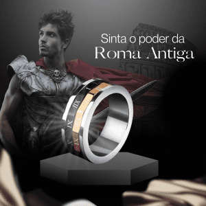 anel de roma - anel romano - roma antiga - coliseu - gladiador - centurião romano