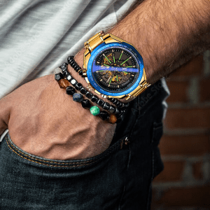 Relógio Masculino, Relógio de Luxo, Relógio Aço Inoxidável