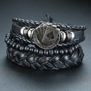 pulseira de aço inoxidável, estilosa, elegante, exclusiva