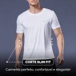 Camiseta Corte Slim, Camiseta Masculina que Veste Bem