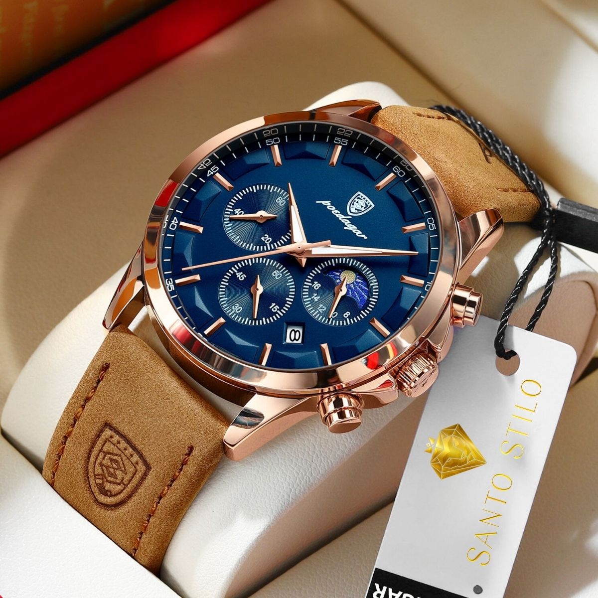 Relógio Digital Smartwatch Dourado Elegante + Pulseira de Bônus - Gold