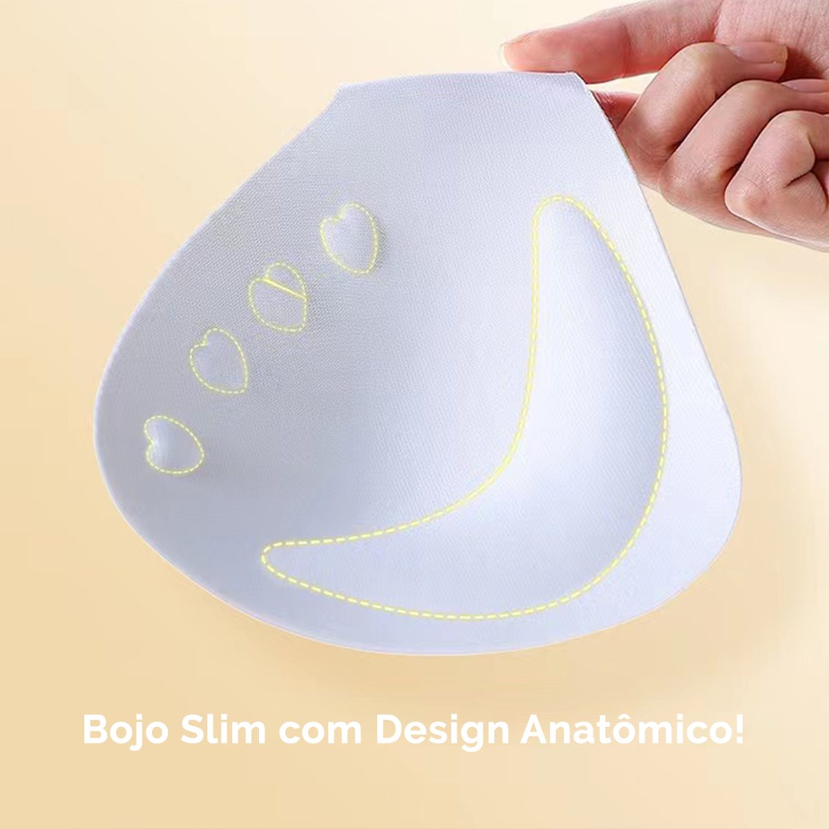 Bojo Slim com Design Anatômico, Adaptação Perfeita em Qualquer Tamanho de Seio