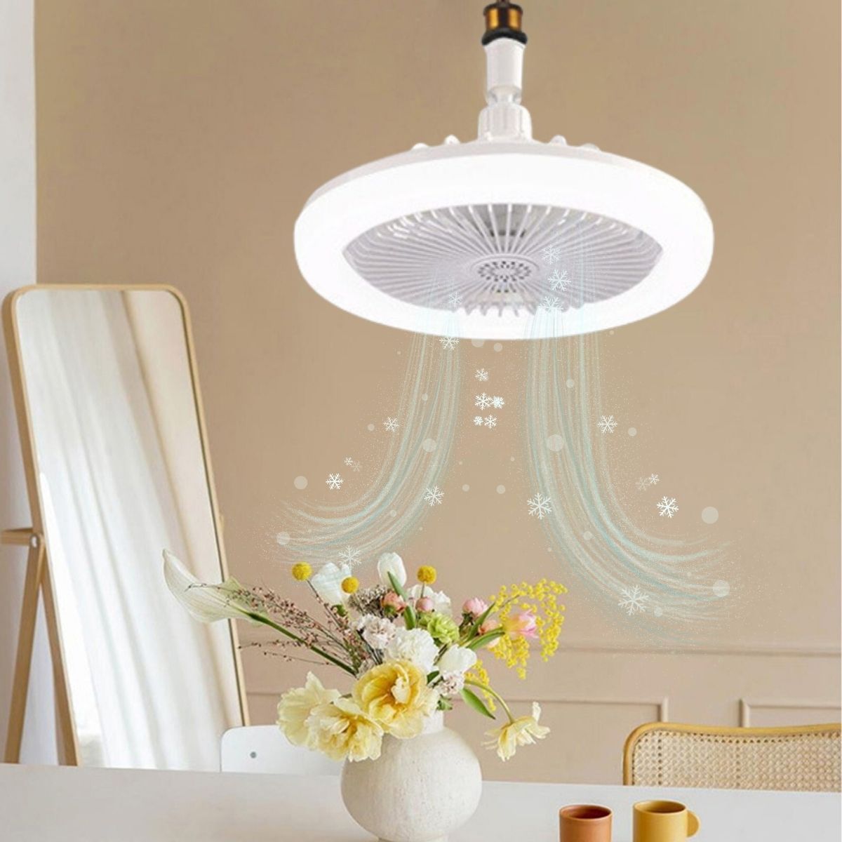 Lâmpada de LED com Ventilador Embutido – Cool Comfort – Santo Stilo