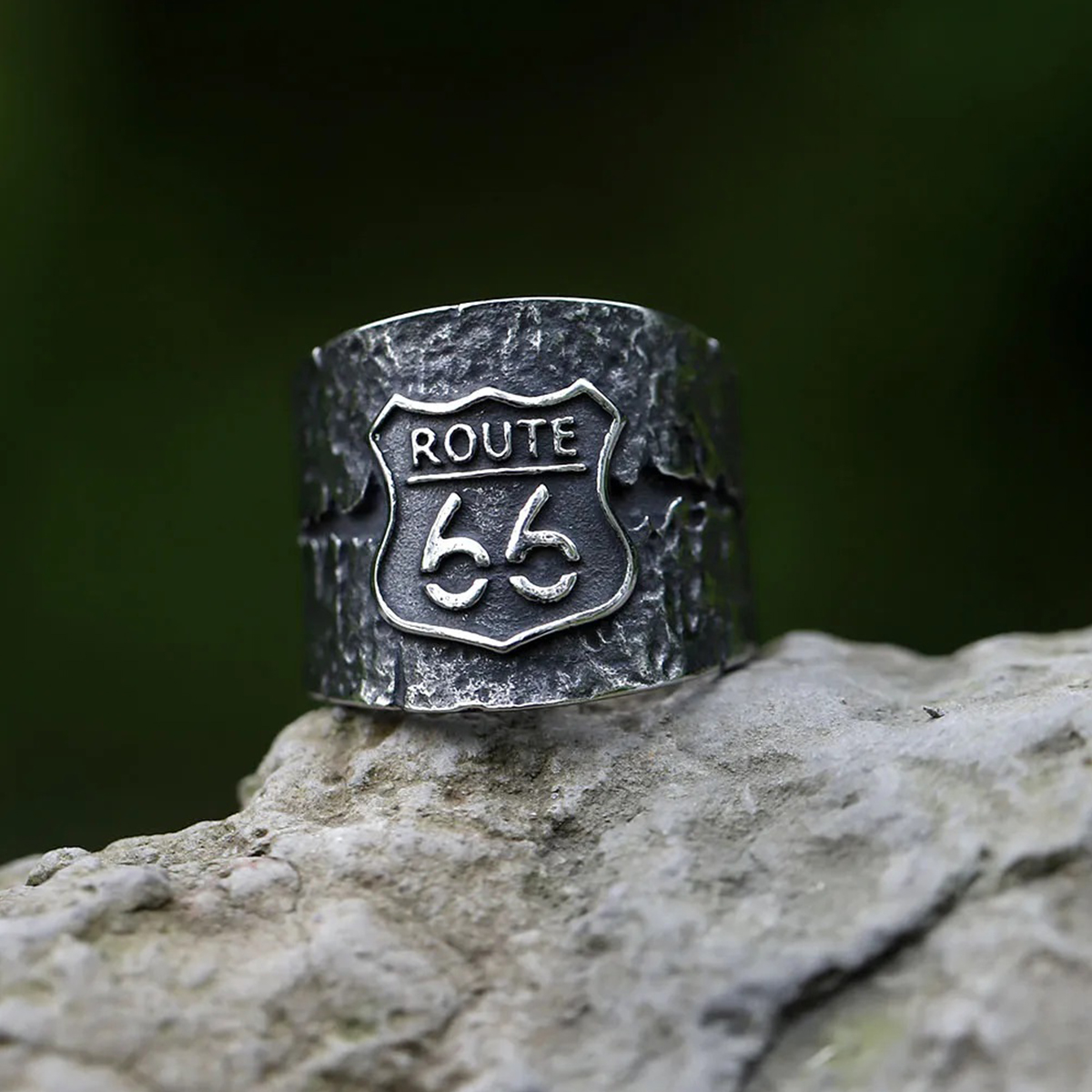 anel prata, acessório masculino, símbolo de liberdade e aventura, aço 316L