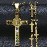 cruz sagrada, crucifixo são bento, crucifixo cravejado