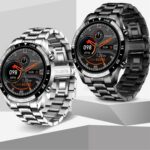 smartwatch de aço